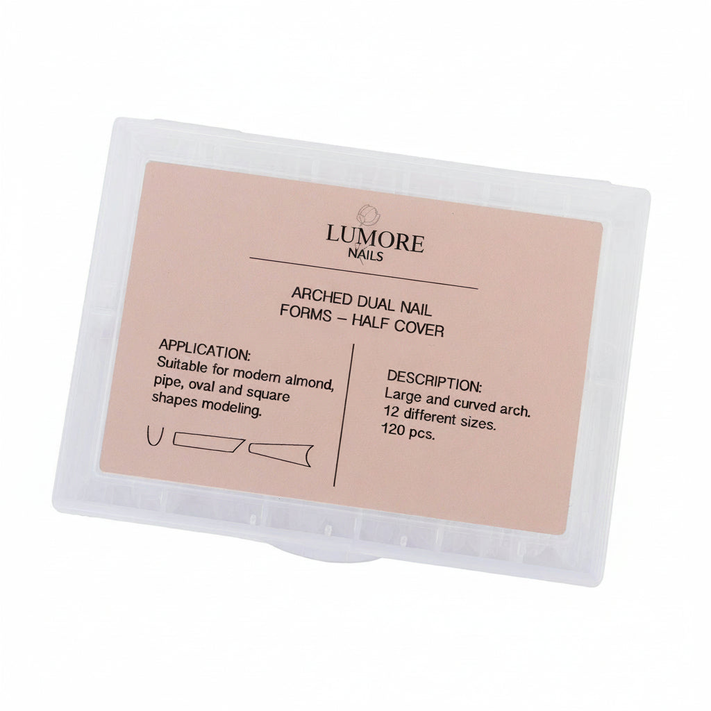 HALF-SHAPED FORMS, ALMOND | Rojaprofessional.com